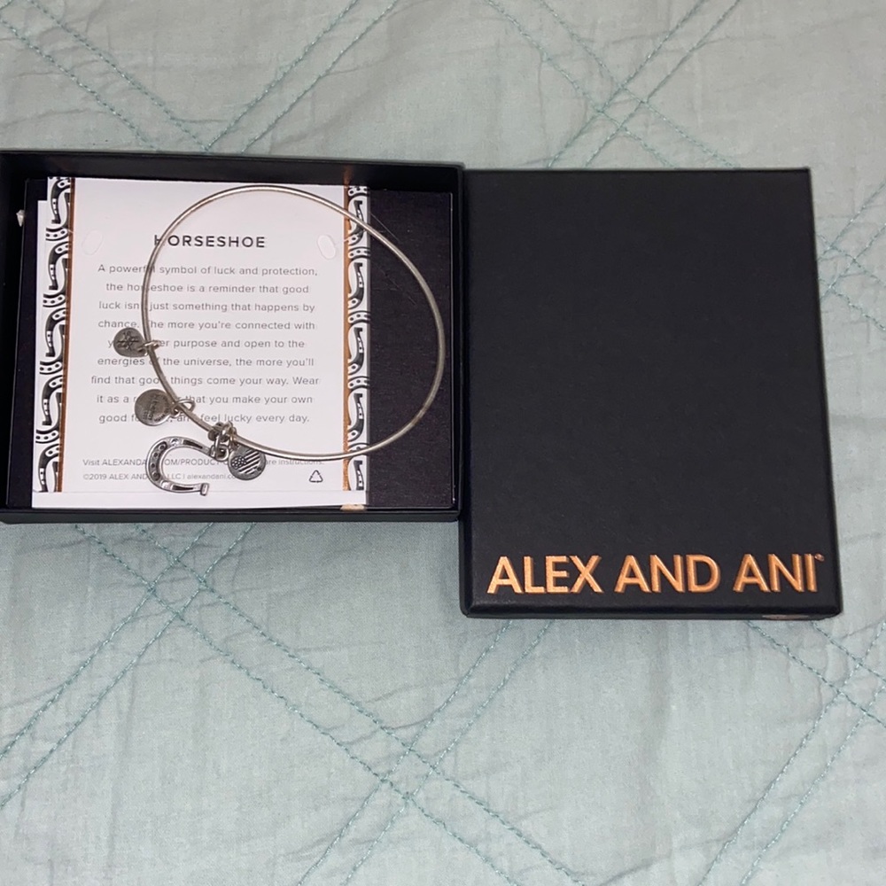 Alex and Ani horseshoe bracelet